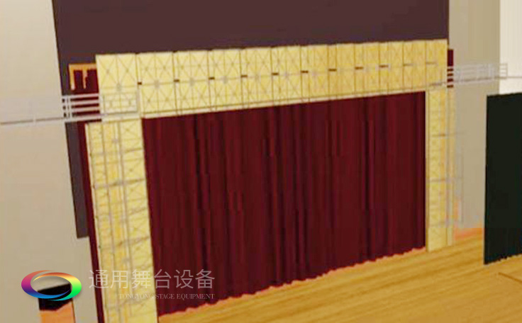 防火隔離幕Safety curtain——舞臺、觀眾廳分隔 阻斷火源及有害煙氣的擴散